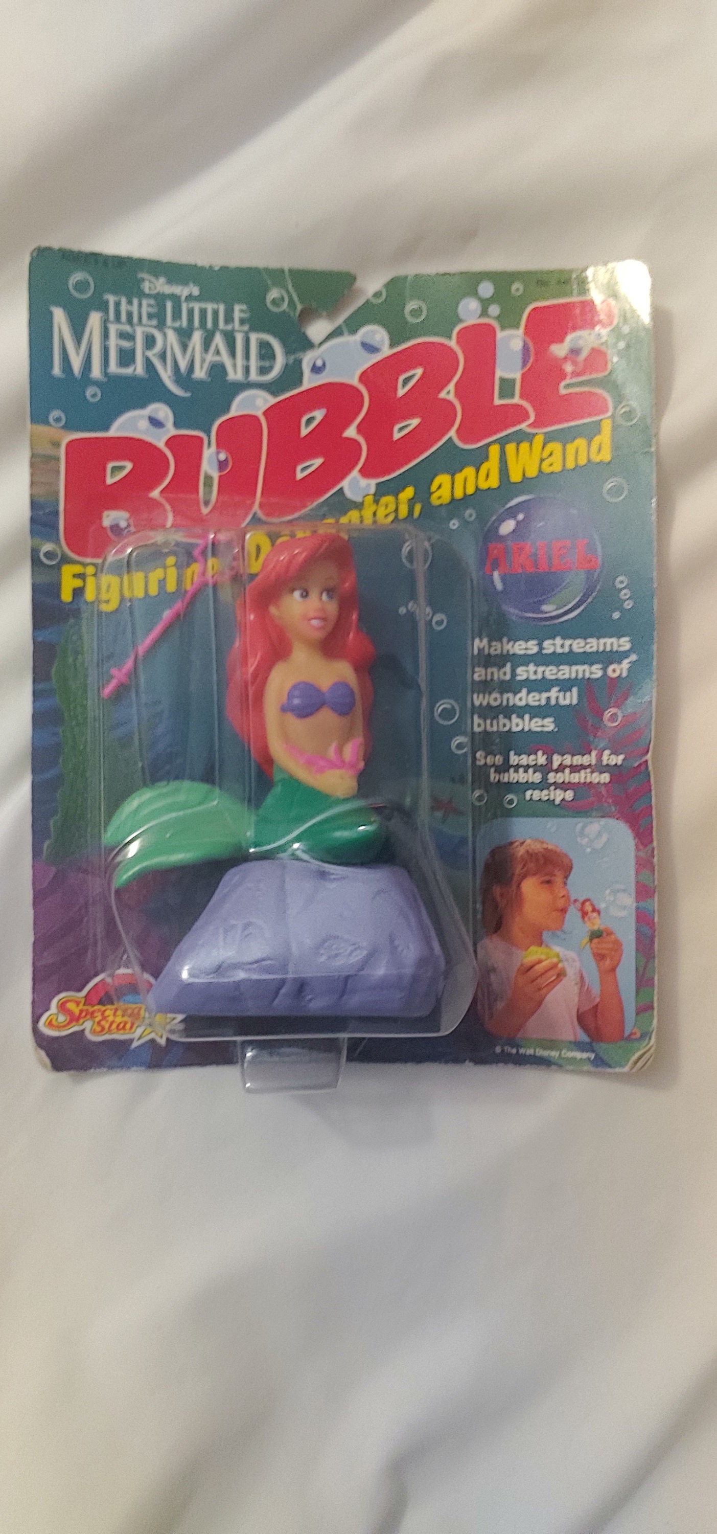 The Little Mermaid Bubble Wand - Etsy