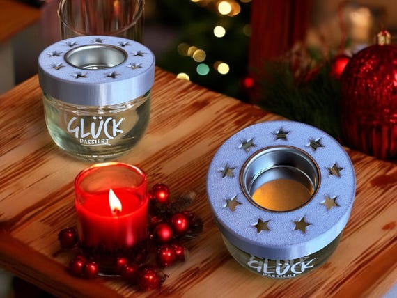 Teelicht-deckel Für Das Glück-marmeladenglas