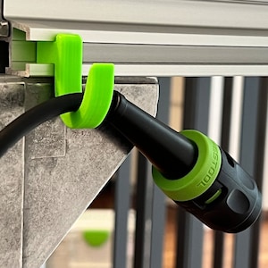 Hook for accessories for Festool MFT/3 multifunctional table