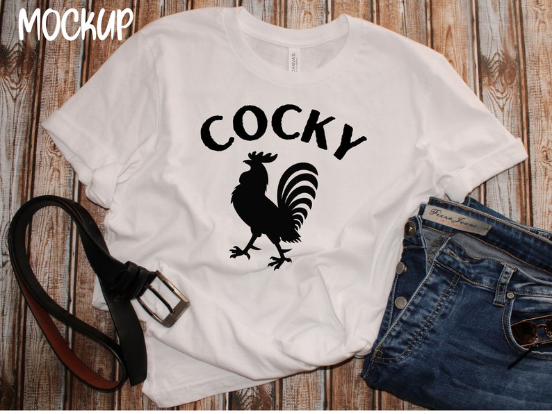Cocky Chicken SVG PNG Instant Download - Etsy