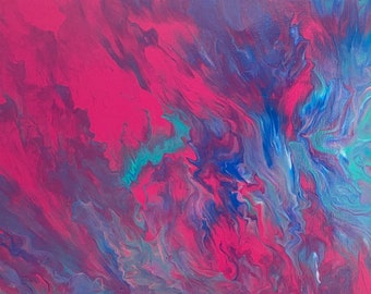 Acrylic Pour Painting