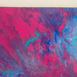Acrylic Pour Painting