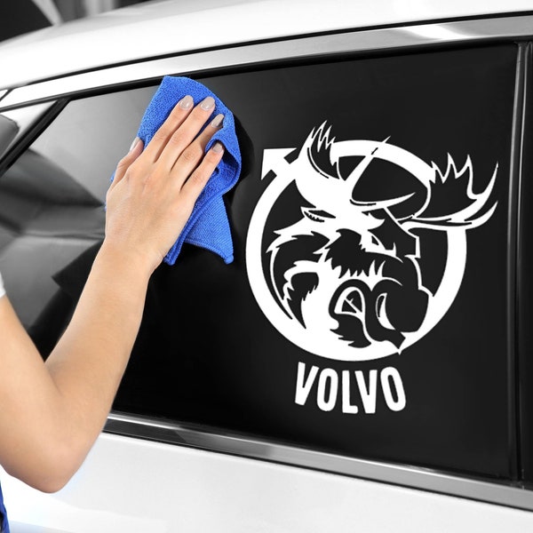 Volvo stickers | Car Sticker | Vinyl Decal | Vikings | Volvo | Sweden | Car | Cars style | Cars stickers| Vinyl stickers| For Car| Moose|