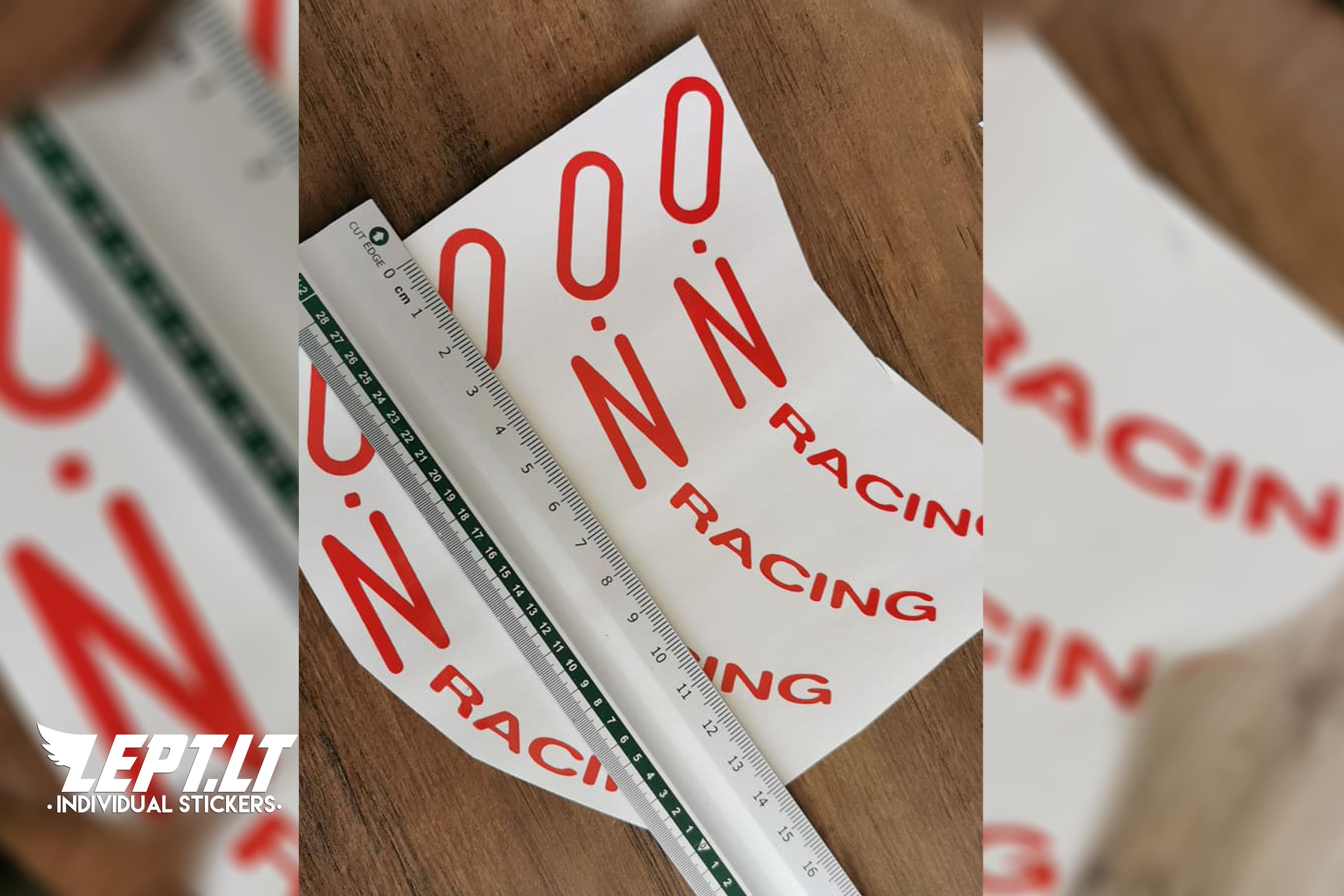 O.z-racing Wheel Stickers , 8pcs , Wheel Stickers , Vinyl Decal for Car ...