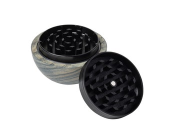 3 Piece Dry Herb Grinder Perfect Gift For Friends | La' Crash Weed Grinder: Where Artistry Meets Functionality |