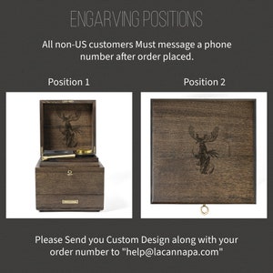 Smell Proof Brown Ash Wood Stash Box Kit - Elevate Your Cannabis