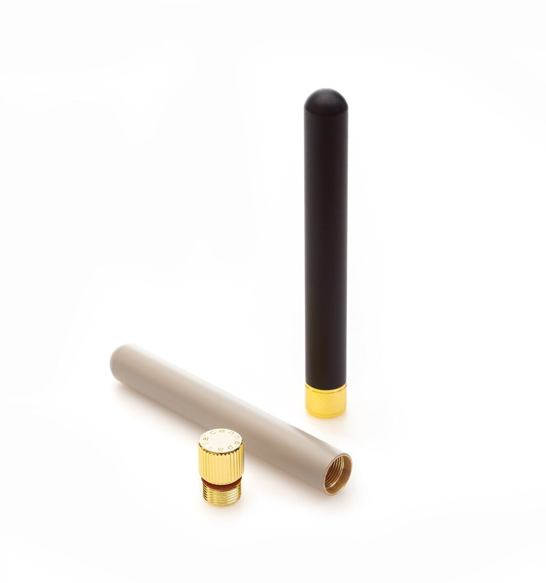 2 Pack Brass Doob Tube Smell Proof Moistureresistant Joint Container