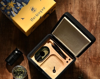 La' Cannapa Leather Stash Box: Elevate Your Cannabis Experience with Style and Unique Accessories