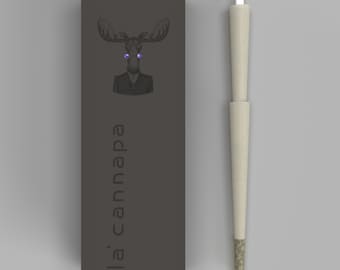 Pre roll Cones Rolling Papers, Unbleached Hemp Cigarettes, Free of Gluten & non-GMO Smoking Accessories