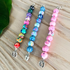 Labor and Delivery Dilation Bead, cervical dilate, Cervix Exam, Teaching Tool, ob, Labor Nurse, Midwife, badge bead, rn, nurse in making