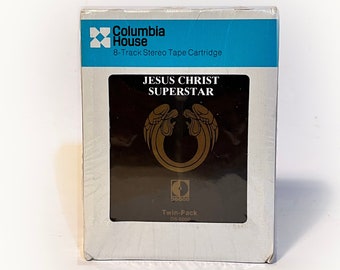 Sealed mint 8 track Jesus Christ Superstar 8 track tape Columbia House never played collectors item jesus christ superstar memorabilia