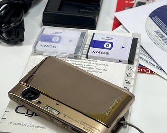 Sony Cyber-shot DSC-TX1 10.2MP 4x Zoom Digital Camera - GOLD