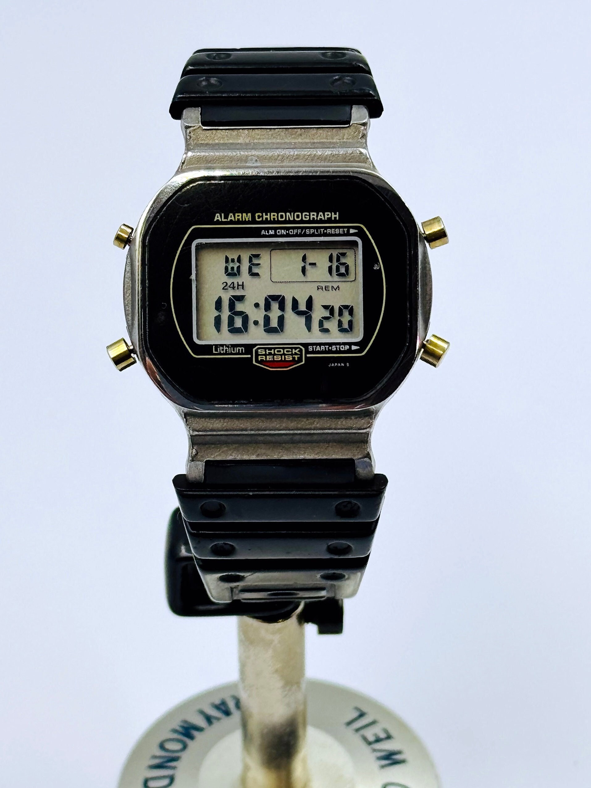 Very Rare CASIO DW 5700 901 Madein Japan 1987 Early G Shock Very Rare CASIO DW 5700 901 Madein Japan 1987 Early G Shock