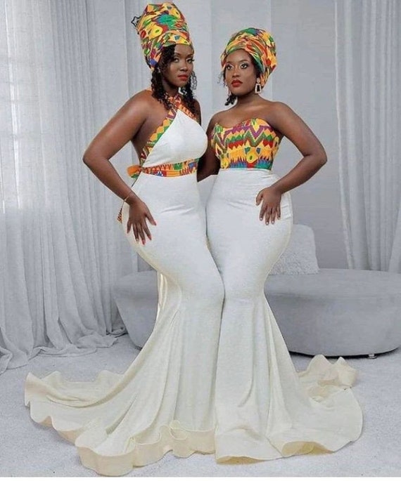 african wedding dress