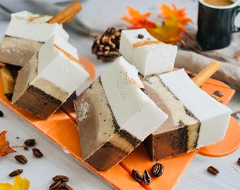 Autumn coffee spice soap