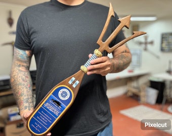 Custom Military Traddle, US Navy Retirement Gift, Marine Corps Paddle