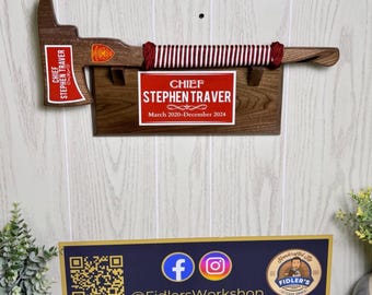 Custom Fire Axe, Firefighter Gift, Personalized Axe