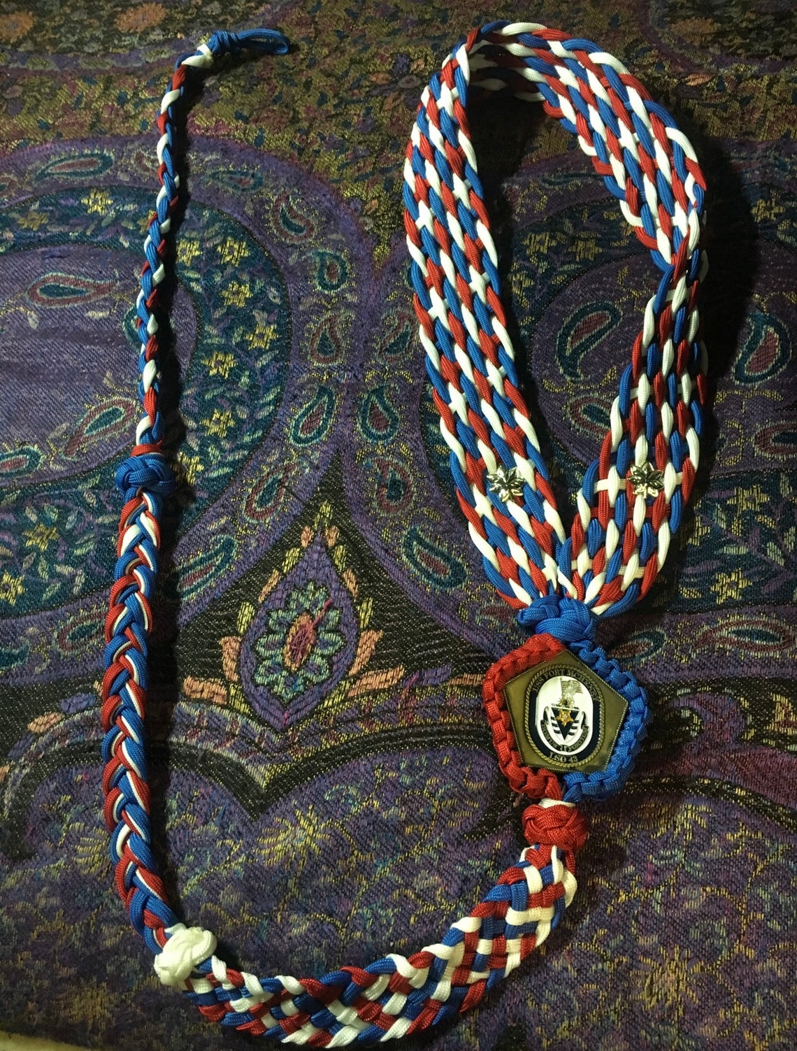 Custom Boatswains Mate Pipe Lanyard Navy Coast Guard Military Etsy