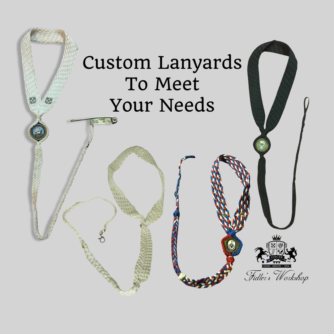 Custom Boatswains Mate Pipe Lanyard Navy Coast Guard Military Retirement Change of Command Bosun