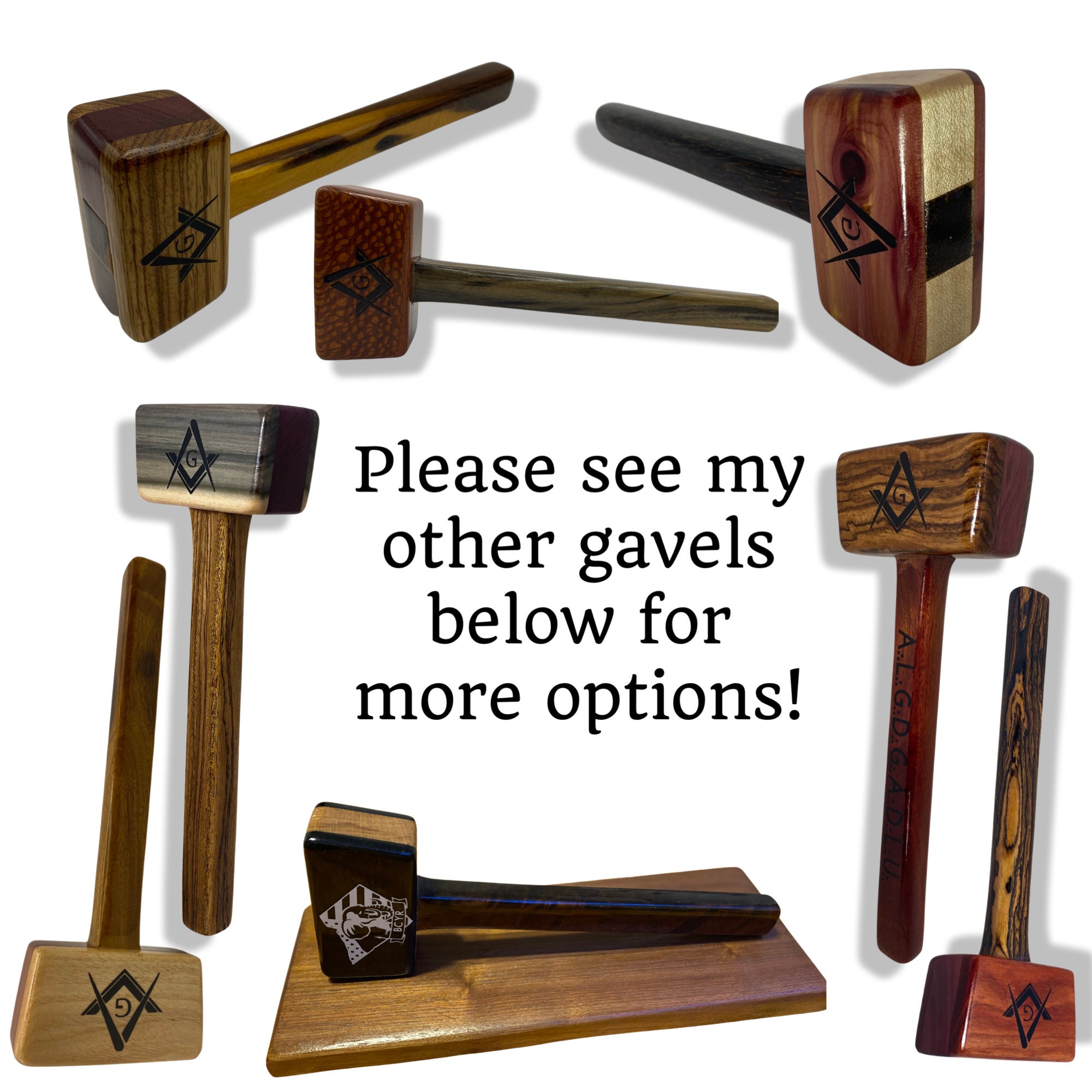 Custom Gavel Sound Block Etsy