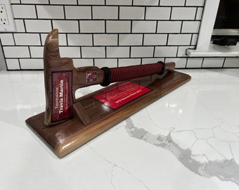 Custom Fire Axe, First Responder Gift, US Navy Veteran Made