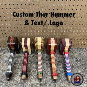 Military Thor Hammer, War Hammer, Large Gavel, Judge and Lawer Gift, Mallet, Navy, Marines, Air Force, Coast Guard Space Force Veteran Owned