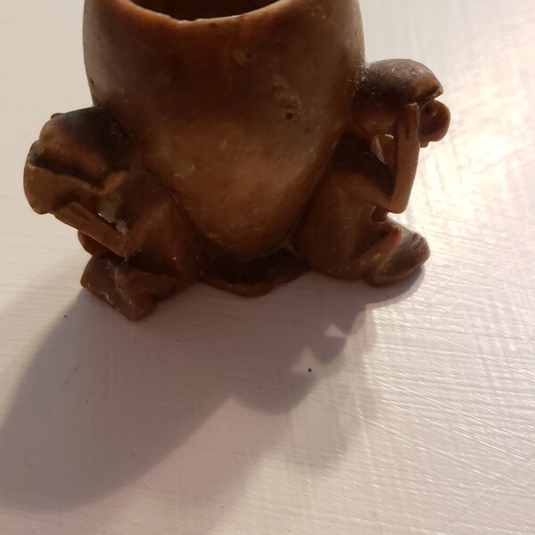 Monkey Toothpick Holder Etsy