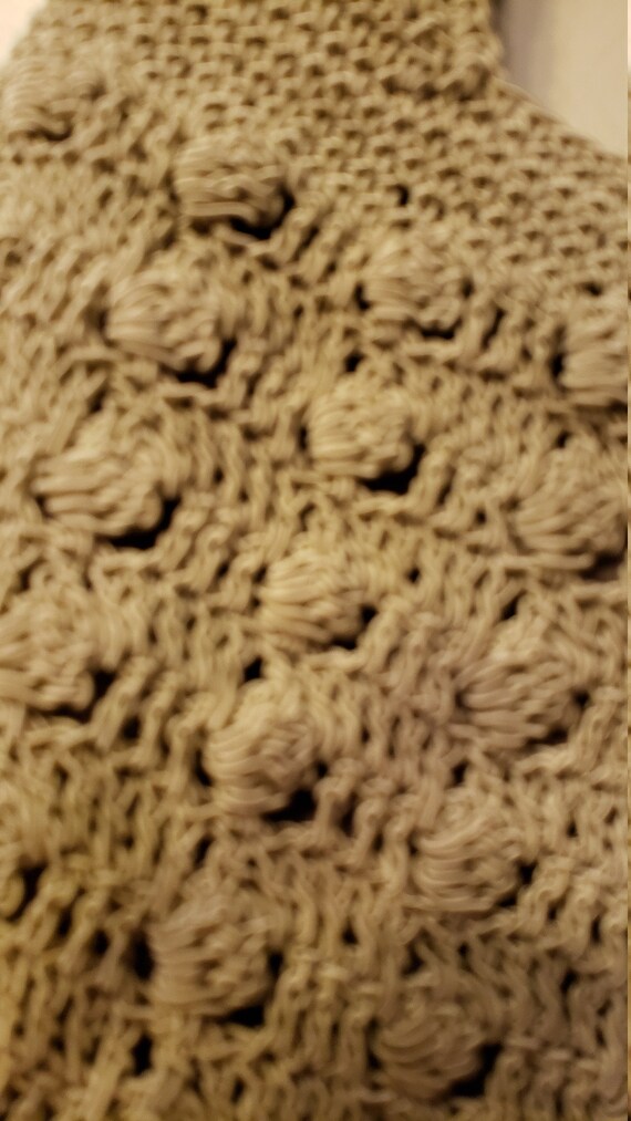 String Crochet Shoulder Purse - image 4