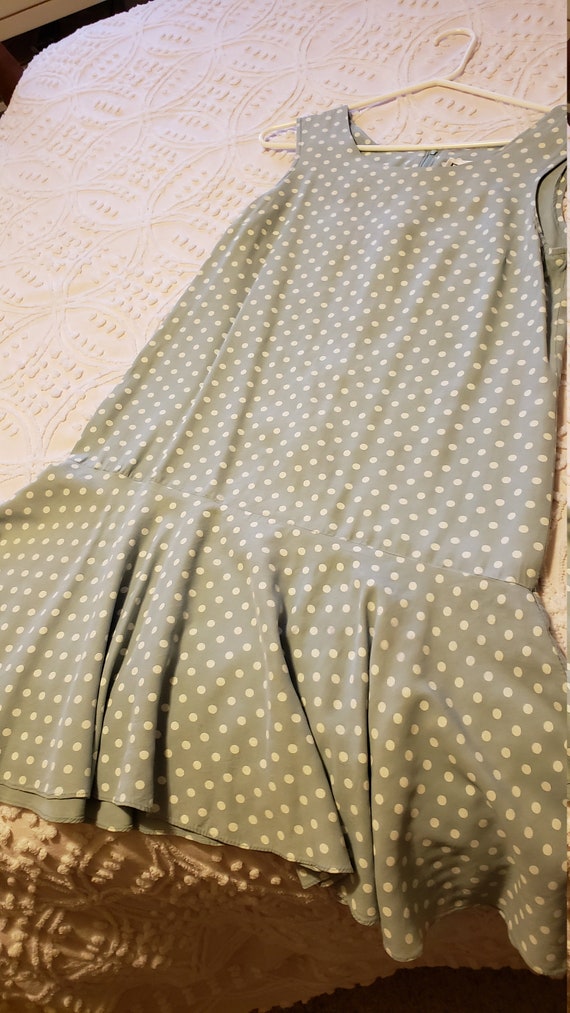 Vintage Green Polka Dot BGB Ltd Dress