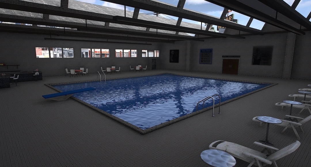 American Pool 1 Fivem 100% Working Interior Optimized Mod High Quality ...