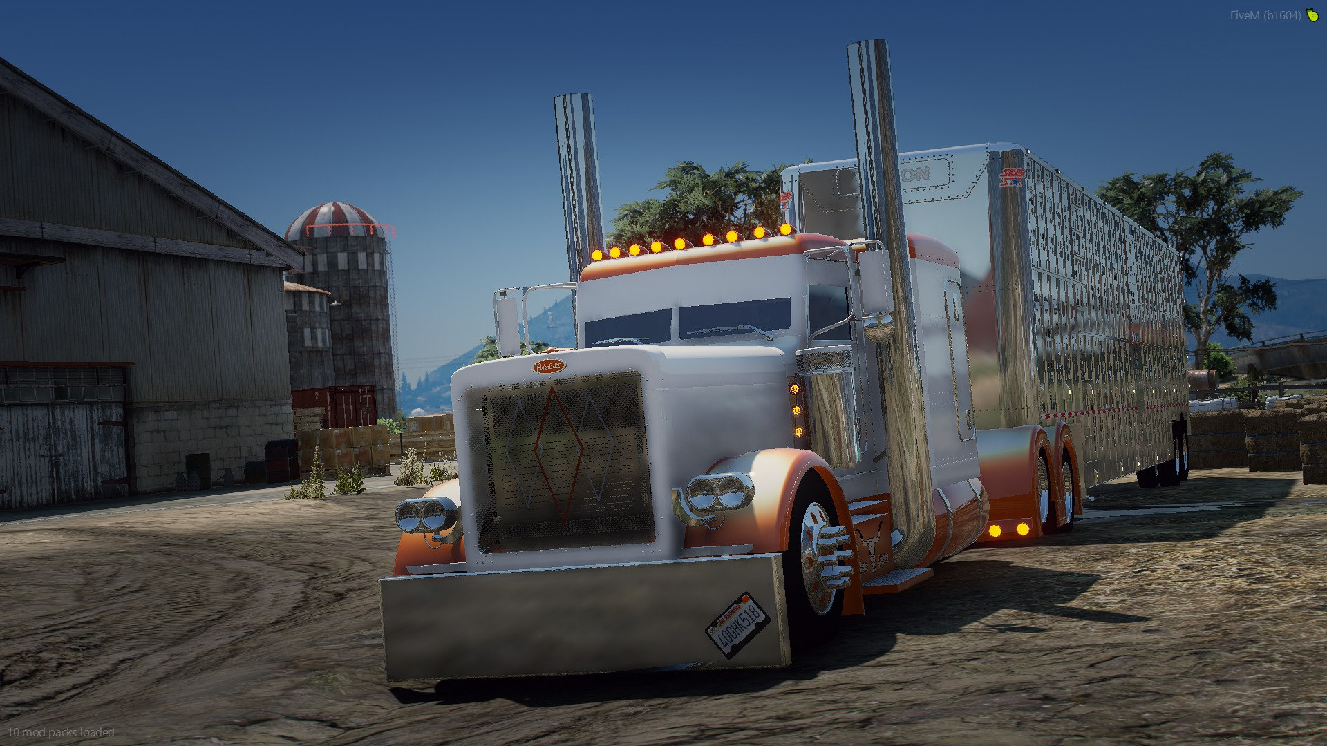 Peaches N Cream 389 Peterbilt Fivem Grand Theft Auto 5 Optimized Mod High  Quality - Etsy