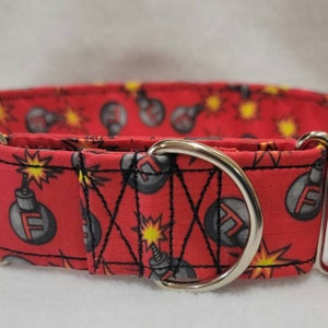 F Bombs Dog Collar- Martingale or Clip Collar