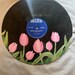 Tulip Painted Vinyl Record - Etsy