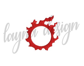 6 Sizes XIV Symbol - Machine Embroidery Design File / Digital File
