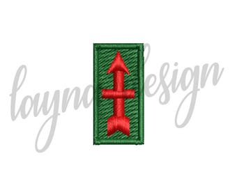 5 Sizes U.S. Army 32nd Infantry Brigade Logo - Machine Embroidery Design File / Digital File