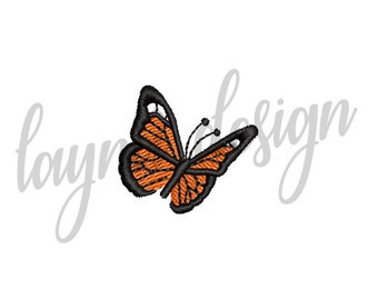 6 Sizes Butterfly Design - Machine Embroidery Design File