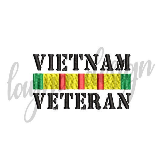 Navy Seabees CAN DO Vietnam War Veteran Ribbon 4" Embroidered Military Patch
