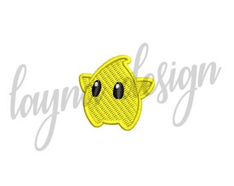 5 Sizes Luma Star Design - Machine Embroidery Design File / Digital File