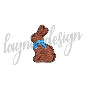 3 Sizes Easter Bunny Design  - Machine Embroidery Design File