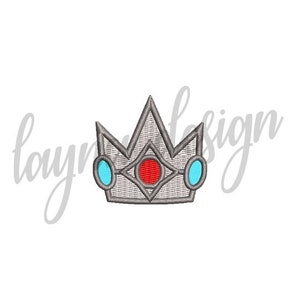 3 Sizes Rosalina Crown - Machine Embroidery Design File