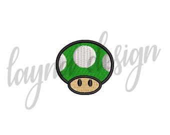 4 Sizes Mushroom Design - Machine Embroidery Design File / Digital File