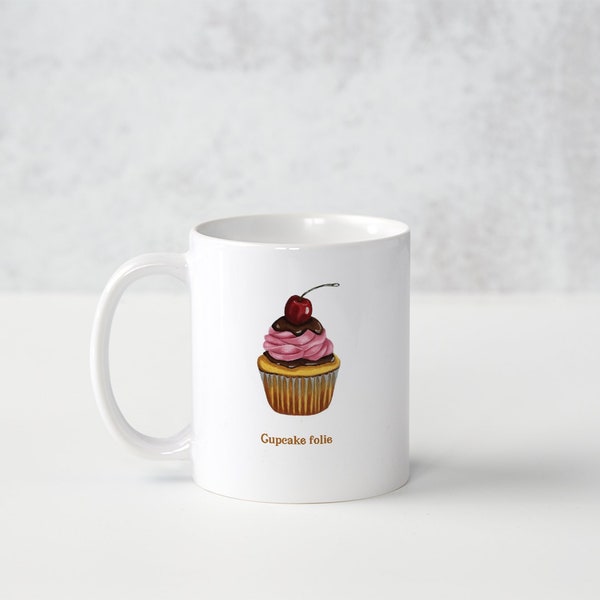 Mug Cupcake folie