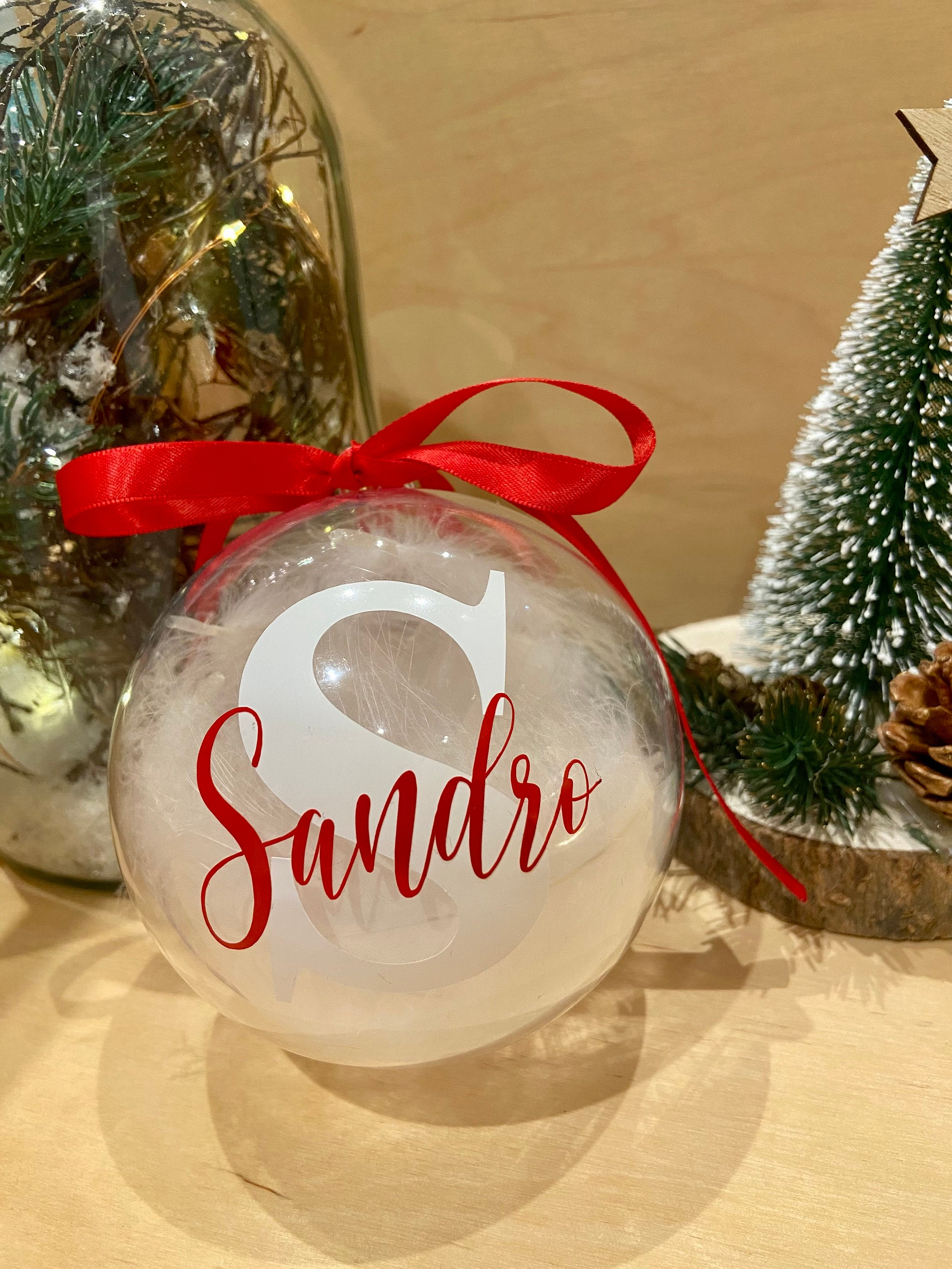 Boule de Noel Personnalisée