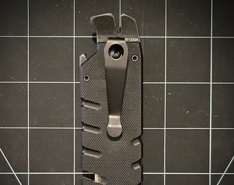 Gerber Prybrid Taschenclip. Titanlegierung Taschenclip + Hardware Pack. Kein Werkzeug.