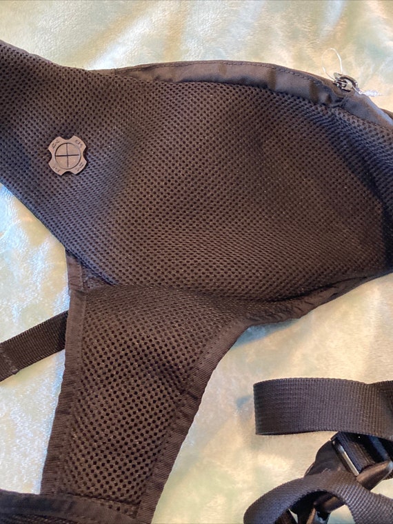 Dakine Black Canvas Mesh Over Shoulder Bag Holste… - image 8