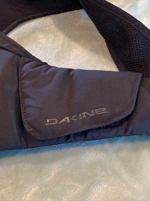 Dakine Black Canvas Mesh Over Shoulder Bag Holste… - image 5