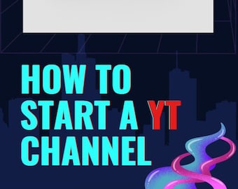 How to Start a YouTube Gaming Channel Guide, YouTube Growth Ebook, Content Creator Tips Digital Download, Gaming YouTuber Starter Guide