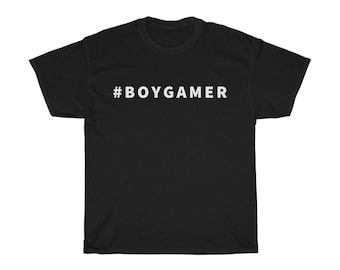 Boy Gamer Video Gamer T-Shirt | Gaming Gift, Unisex Tee | Men's Women's Shirt