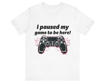 Modern Gamer's Excuse Shirt - Colorful & Funny Gaming Tee