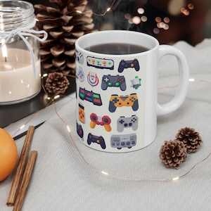 Video Game Mug, Gamer Mug, Video Game Coffee Mug, Gift for Gamer